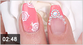 TrendStyle : Nail Art "Saumon pastel
