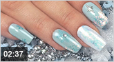 Trendstyle Nailart "Snowy Blue"