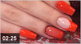 TrendStyle Nail Art : "Cherry Tomato Red" (Rouge cerise tomate)
