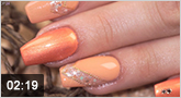 Trendstyle Nailart: "Warm Apricot"