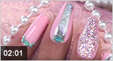 Nail art : "Open Seashell" (coquillage ouvert)