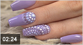 Art des ongles tendance : "Purple Heather" (Bruyère violette)