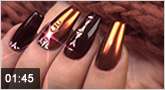 Trendstyle Nailart: "Glowing Copper"