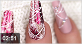 Nail art : "Abstract Art" avec Jolifin Transfer nail foil XL