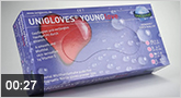 Nitrile gloves Younglove with vitamin E
