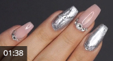 L'art des ongles tendance : "Silver Glam