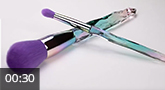 Jolifin Staubpinsel & Pigmentpinsel - magic purple