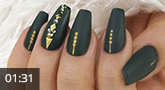 Trendstyle Nailart: "Moss Green"