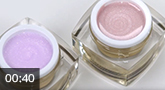 Fiberglas-Gel milky cold-rosé Glimmer & make-up Glimmer
