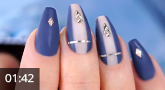 Trendstyle Nailart: "Color of the Year 2020: Classic Blue"