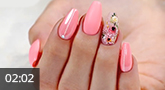 Trendstyle Nailart: "Soft Coral Pink"