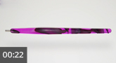 Jolifin Cat Eye Magnet Pen - purple