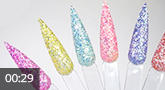 Jolifin Candy Glitter - pastell