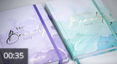 Jolifin LAVENI Appointment Planner 2022 - lilac & turquoise