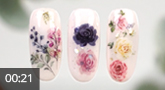 Jolifin LAVENI XL Sticker - Flowers