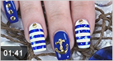 Nail art ahoy, sailor!