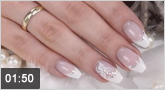 Trendstyle : Nail Art Bridal Look