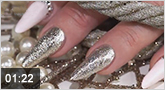 Nail art: "Elegant Silver" with the new Luxury Shine 