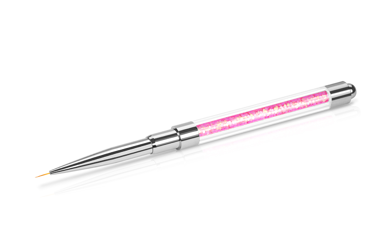 Jolifin Pink Glitter Fineliner-Pinsel