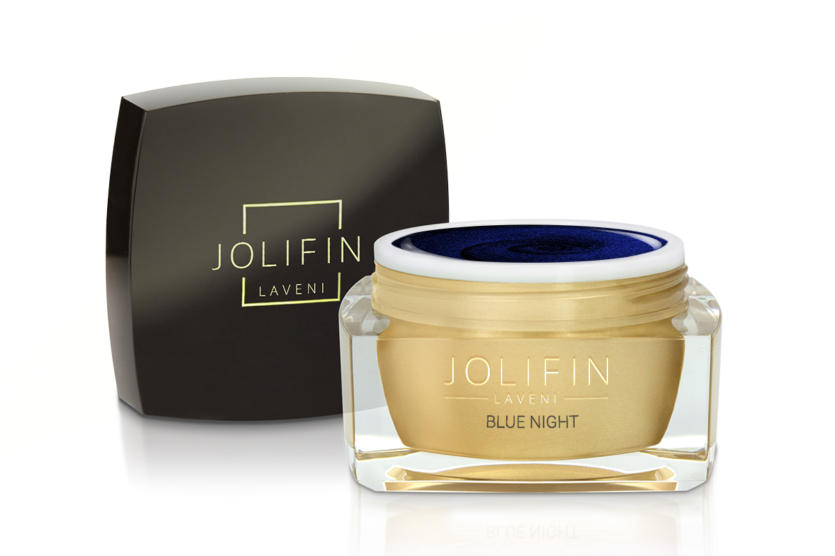 Jolifin LAVENI Farbgel - blue night 5ml