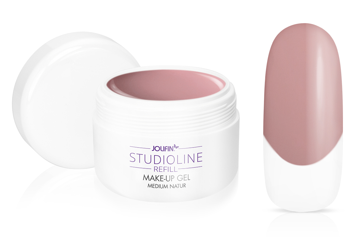 Jolifin Studioline Refill - Make-Up Gel medium natur 250ml