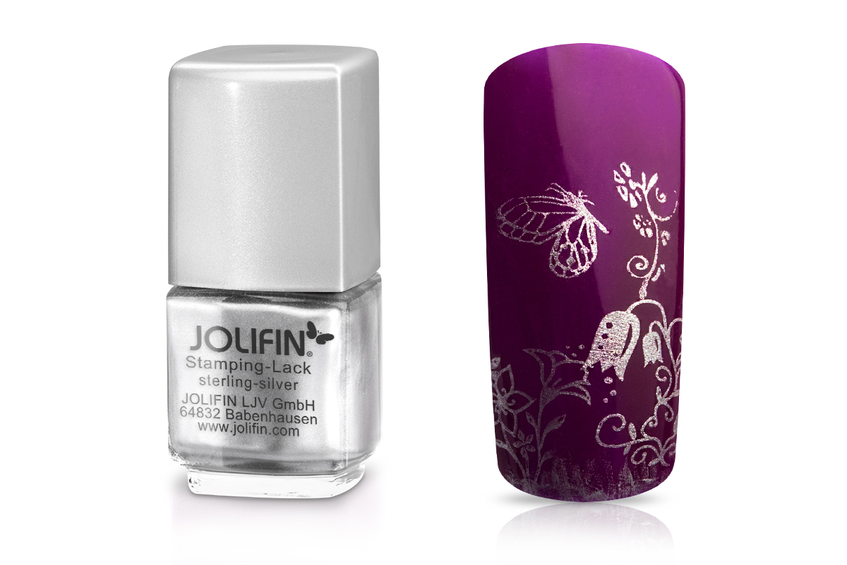 Jolifin Stamping-Lack - sterling silver 12ml