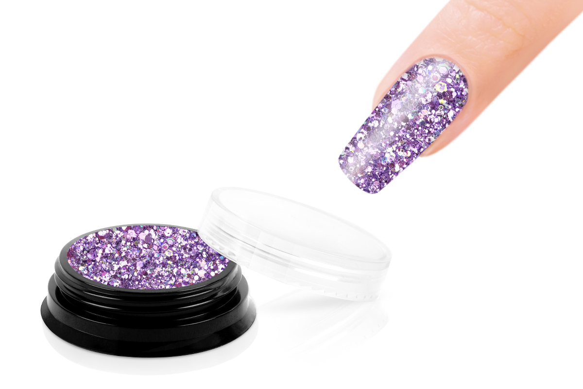 Jolifin LAVENI Luxury Glitter - purple