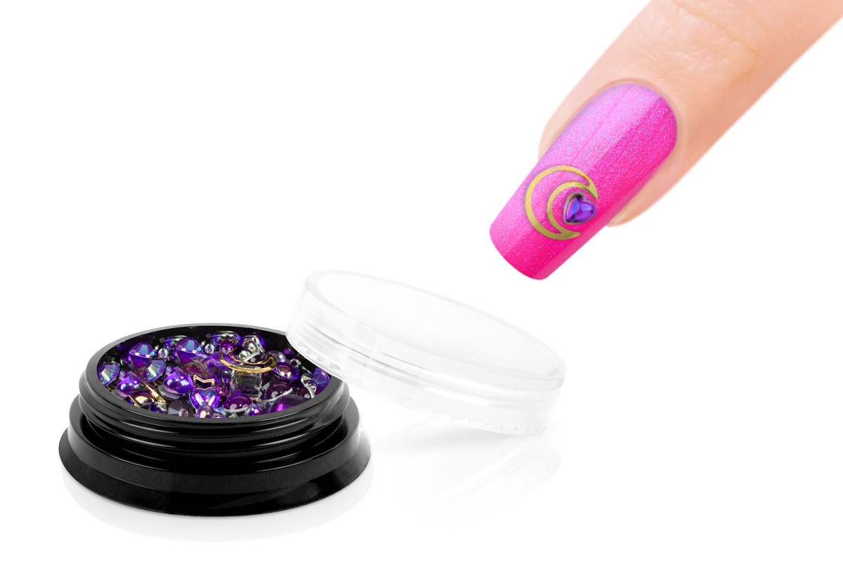 Jolifin LAVENI Luxury Nail-Art Mix - purple