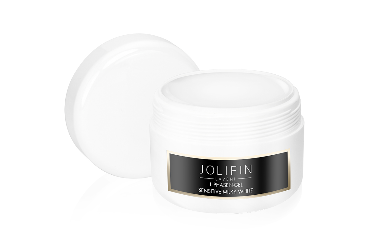Jolifin LAVENI Refill - 1Phasen-Gel sensitive milky white 250ml