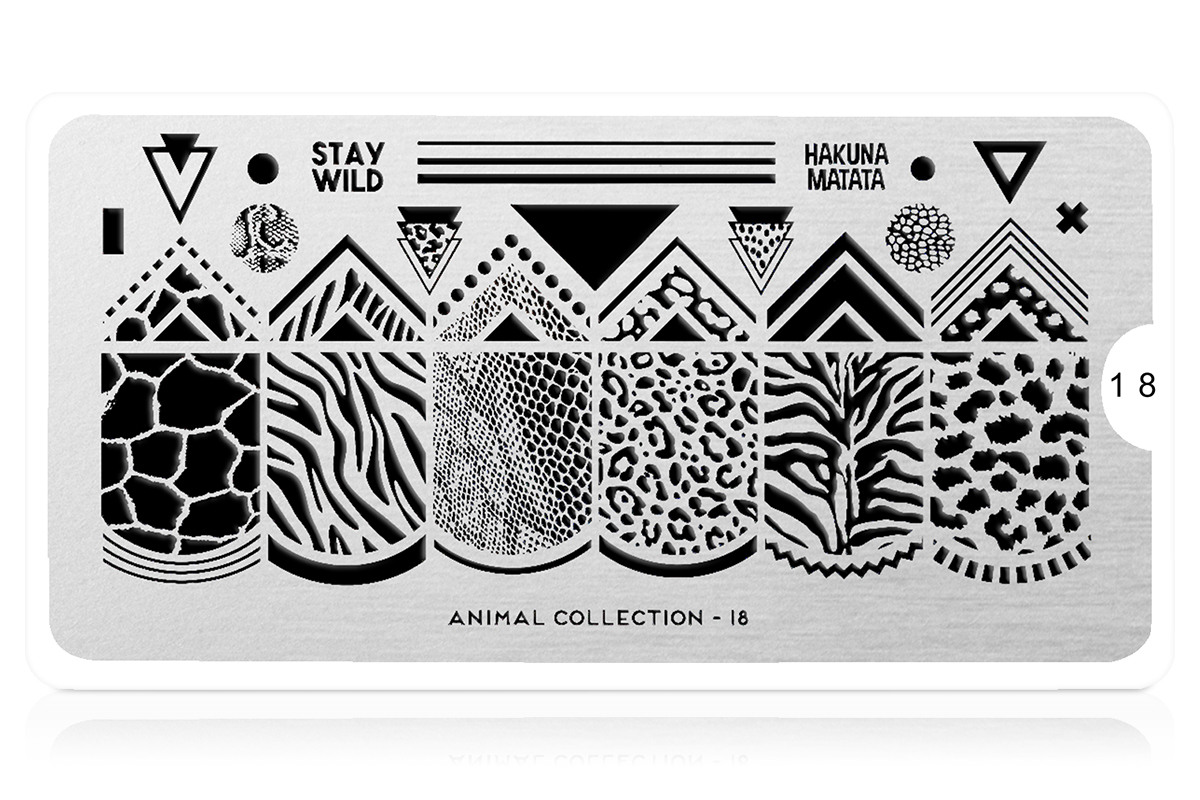 MoYou-London Schablone Animal Collection 18
