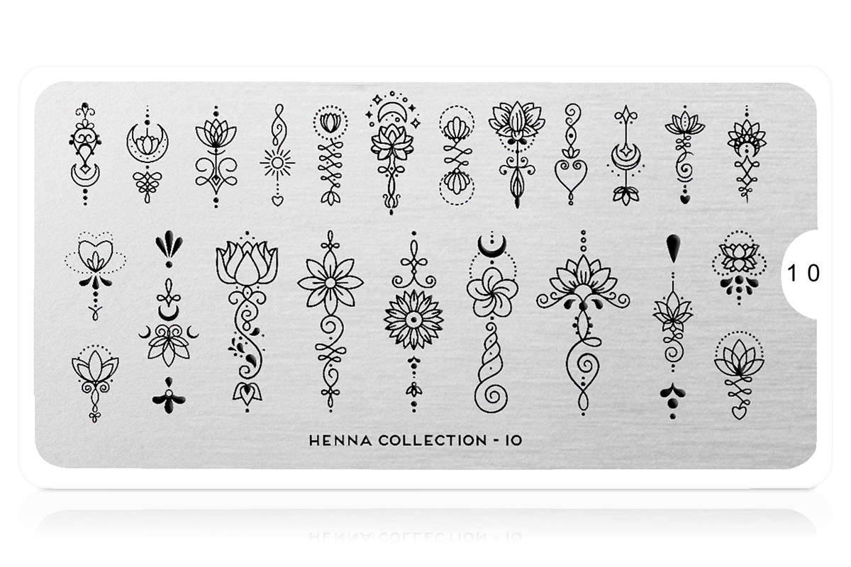 MoYou-London Schablone Henna Collection 10