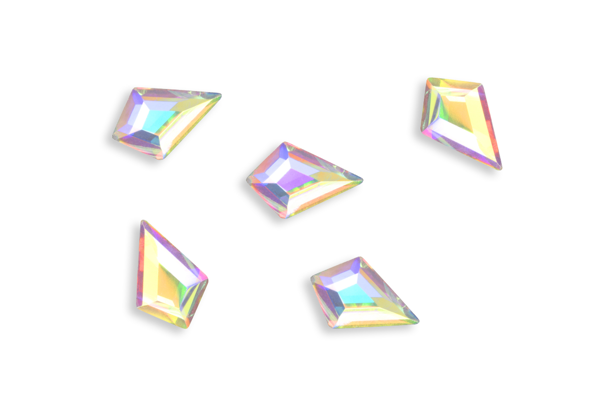 Jolifin LAVENI Strass-Diamond - small long diamond irisierend