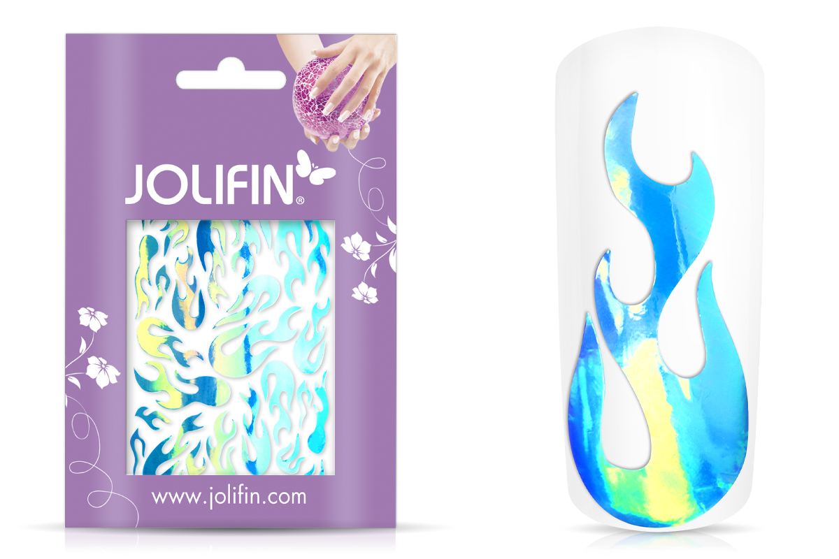 Jolifin Hologramm Sticker - Flame ocean