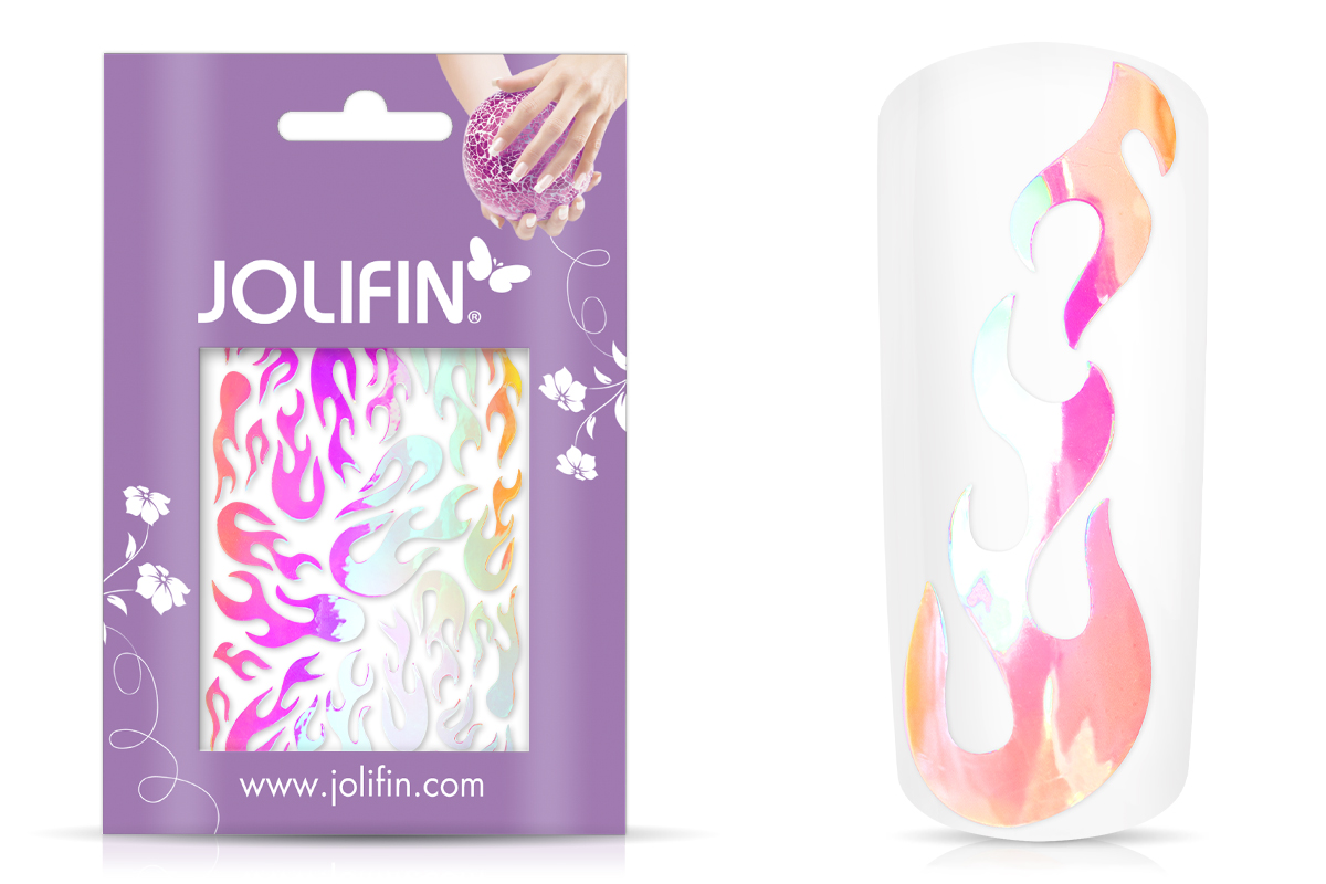 Jolifin Aurora Sticker - Flame peach
