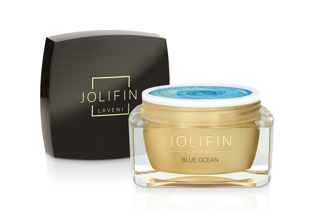 Jolifin LAVENI Farbgel - blue ocean 5ml