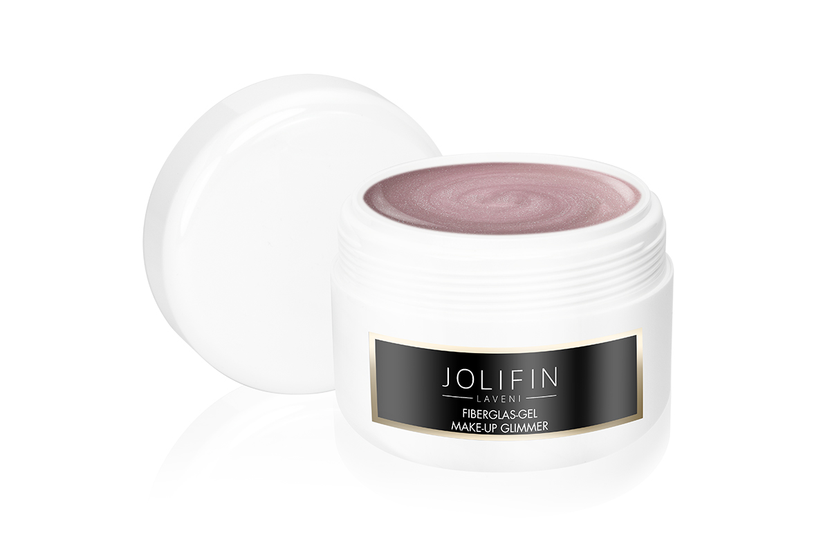 Recharge Jolifin LAVENI - Gel de maquillage en fibre de verre mica 250ml