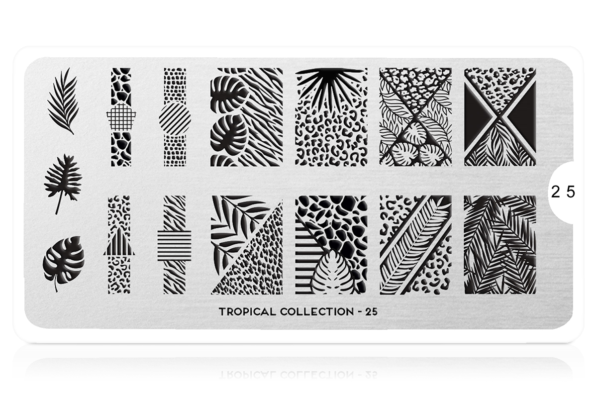 MoYou-London Schablone Tropical Collection 25