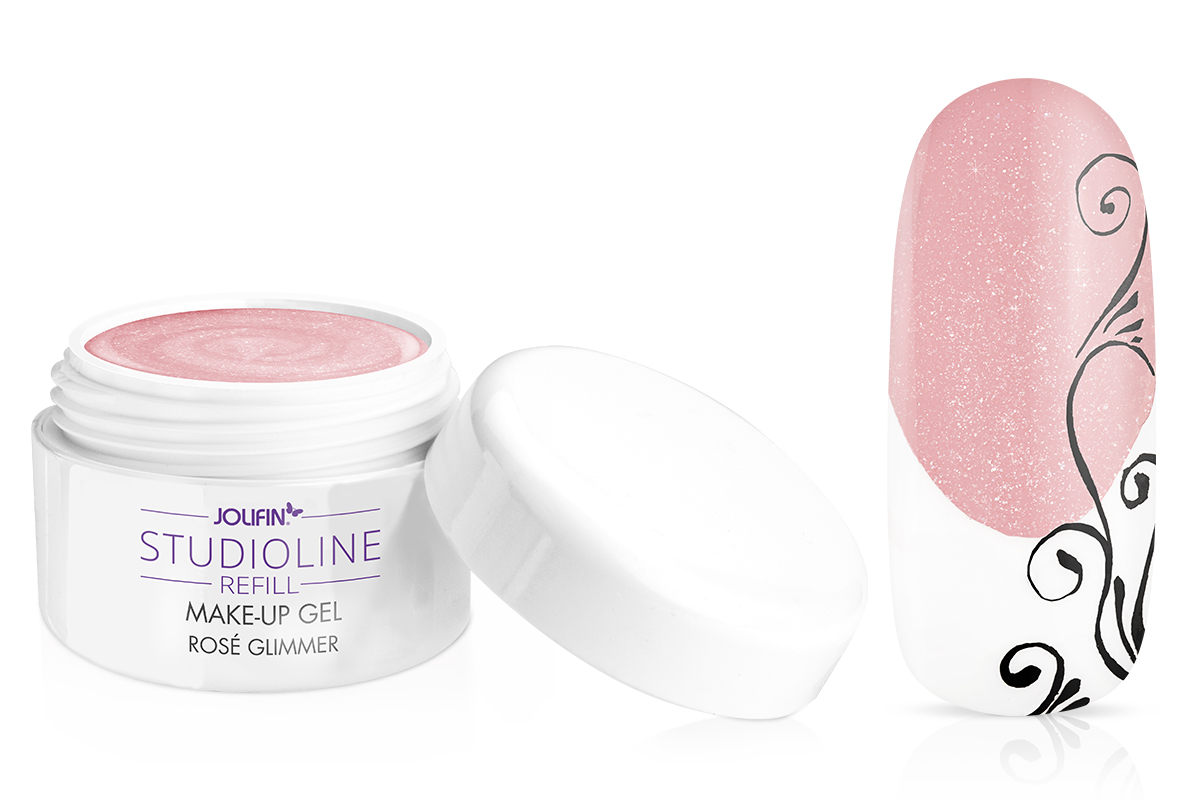 Jolifin Studioline Refill - Make-Up Gel rosé Glimmer 5ml