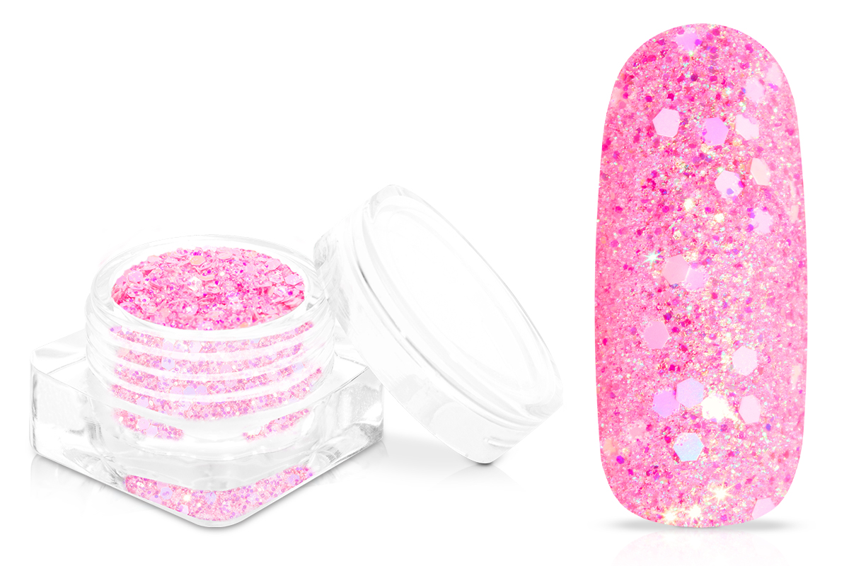 Jolifin Shiny Glitter - fancy pink
