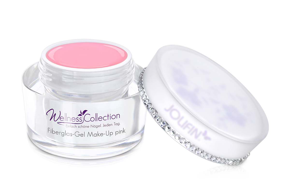 Jolifin Wellness Collection - Fiberglas-Gel make-up pink 15ml