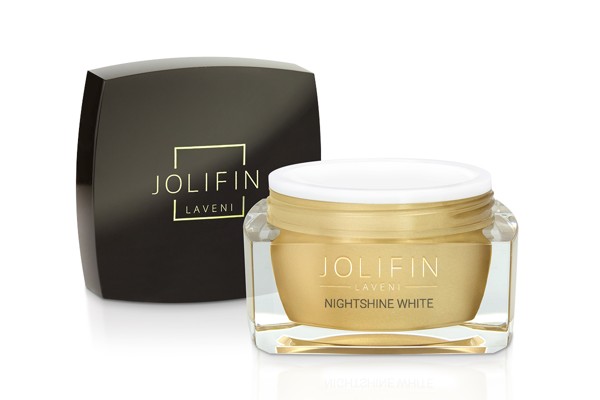 Jolifin LAVENI Farbgel - nightshine white 5ml