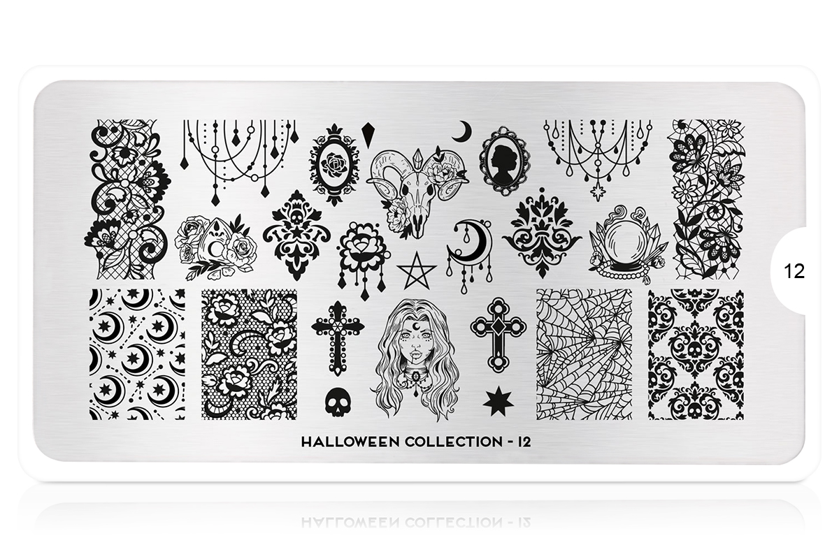 MoYou-London Schablone Halloween Collection 12