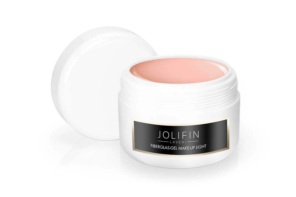 Jolifin LAVENI - Fiberglass gel make-up light 250ml