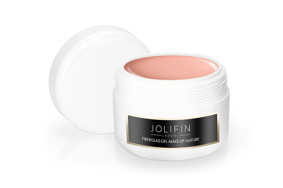 Jolifin LAVENI - Fiberglass gel make-up nature 250ml