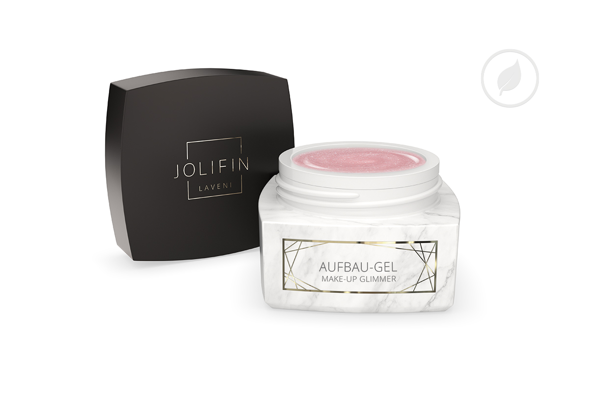 Jolifin LAVENI PRO - Aufbau-Gel make-up Glimmer 5ml