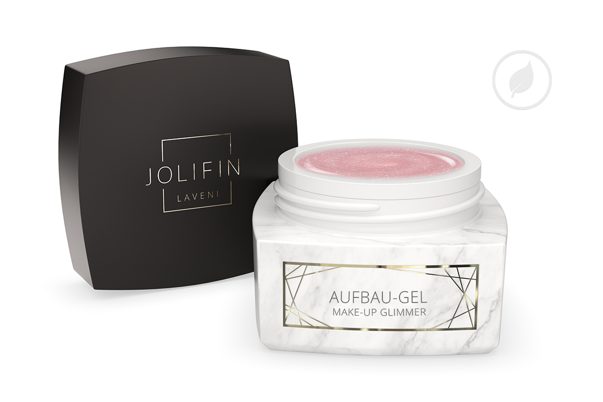 Jolifin LAVENI PRO - Aufbau-Gel make-up Glimmer 30ml