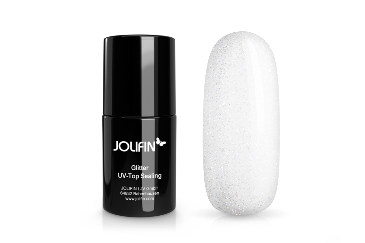 Jolifin Studioline UV Top-Sealing - Paillettes 14ml