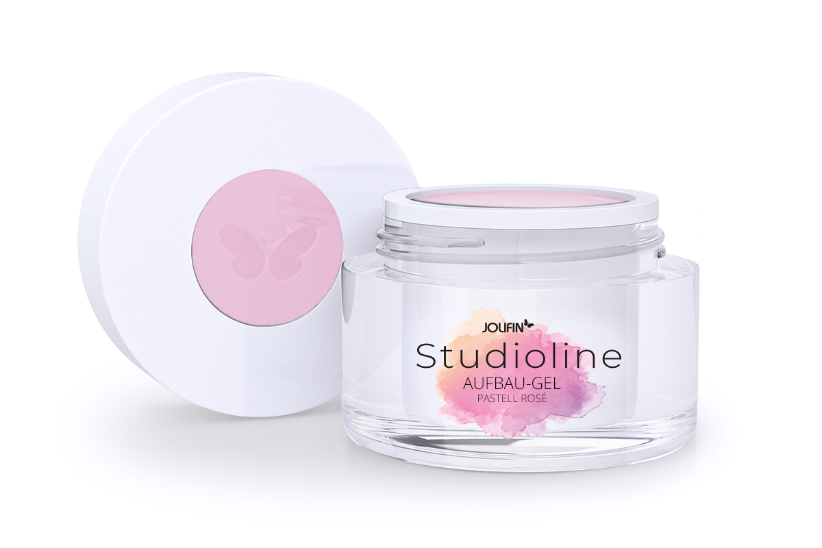 Jolifin Studioline - Gel de construction pastel rosé 15ml