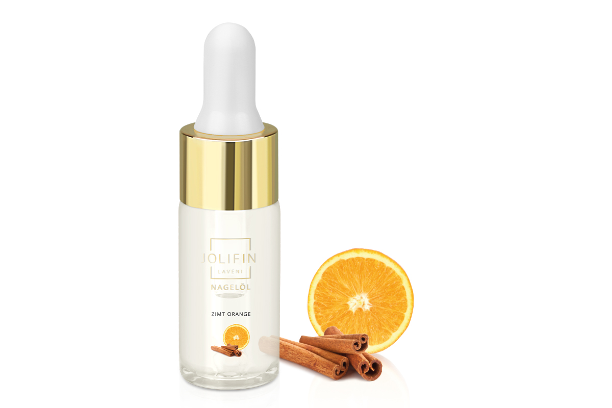 Jolifin LAVENI Nail Oil - Cinnamon & Orange 10ml