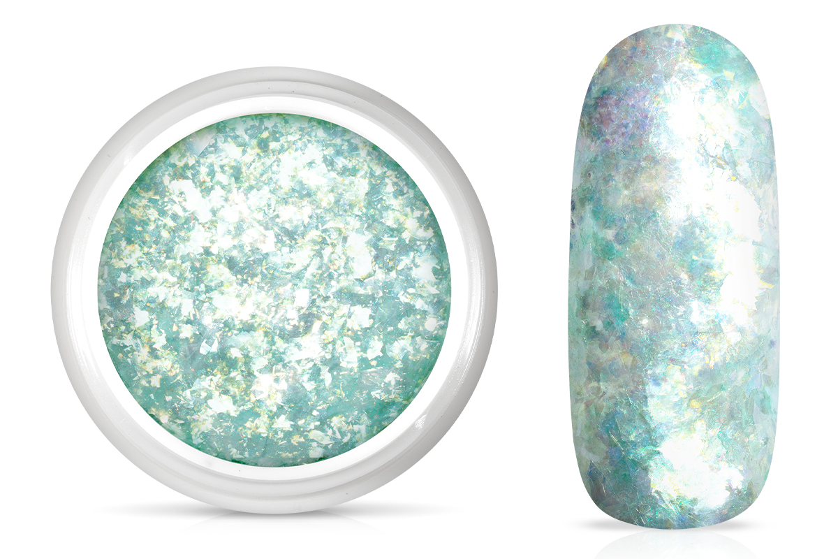 Jolifin Soft Opal Flakes - pastell-mint